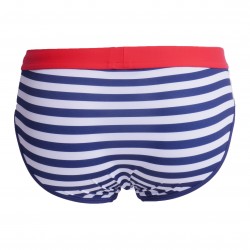  Slip de bain taille basse Iconic - bleu marine - TOF PARIS TOF206BU 