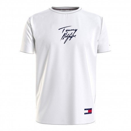  Camiseta Tommy 85 con logo con la firma - blanco - TOMMY HILFIGER *UM0UM01787-0W2 