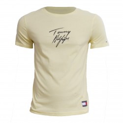  Camiseta Tommy 85 con logo con la firma - amarillo - TOMMY HILFIGER *UM0UM01787-ZI9 