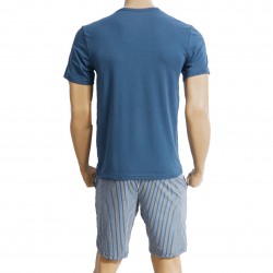  Shorts-Pyjama-Set Modern Structure - blau - CALVIN KLEIN *NM2177E-1MV 