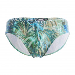  Slip de bain tropical glitter - ES COLLECTION 2223-C12 