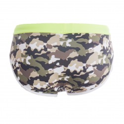  Iconic Swim Briefs - camo khaki - TOF PARIS TOF206K 