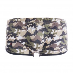  Iconic Swim Sunga - Khaki Camouflage - TOF PARIS TOF208K 