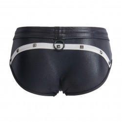  Slip de bain Classic Dark - argent - MODUS VIVENDI GS2212-SILVER 