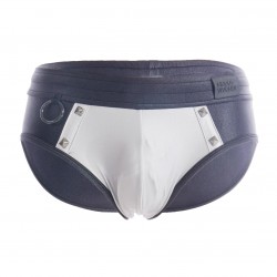  Dark Classic Swim Brief - silver - MODUS VIVENDI GS2212-SILVER 