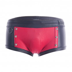  Dark Trunk Swim Boxer- wine - MODUS VIVENDI GS2221-WINE 