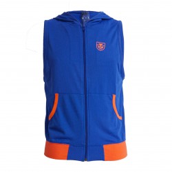  Mesh Sleeveless Hoodie - royal blue - TOF PARIS TOF202BUR 