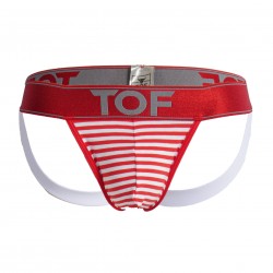  Jockstrap Sailor - rojo - TOF PARIS TOF225R 