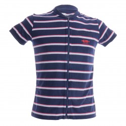  Polo Shirt Stripes - bleu marine - ES COLLECTION POLO34-C09 