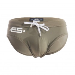  Slip de bain Europe 2.0 - kaki - ES COLLECTION 2212-C12 