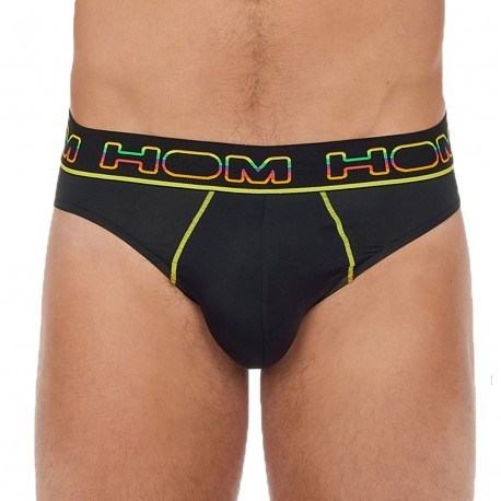  Slip micro Rainbow Sport - nero - HOM *402408-0004 