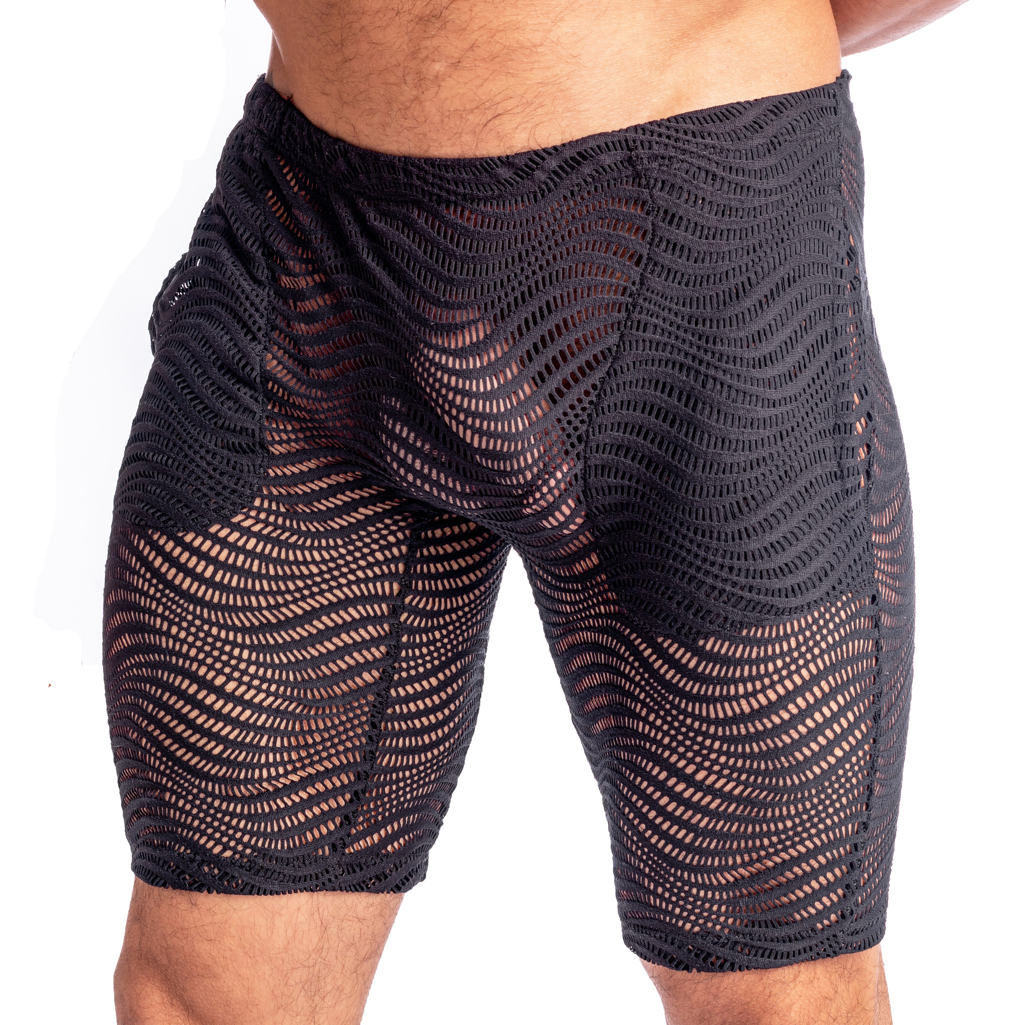 Good Vibrations - Demi-Legging - L'Homme Invisible : vente caleçons