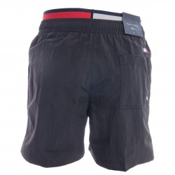  Logo Waist Mid Length Swim Shorts Tommy hilfiger - red - TOMMY HILFIGER *UM0UM02509-BDS 