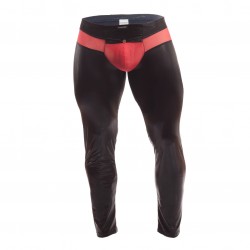  Leggins Clubwear Poison - black and red - WOJOER 377T269-SR 