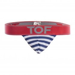  Iconic Stringless Thong - Navy - TOF PARIS TOF215BU 