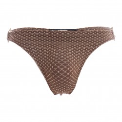  String de bain Luxury - marron - ES COLLECTION 2211-C13 