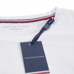  T-shirt Tommy 85 à logo signature - blanc - TOMMY HILFIGER *UM0UM01787-0W2 