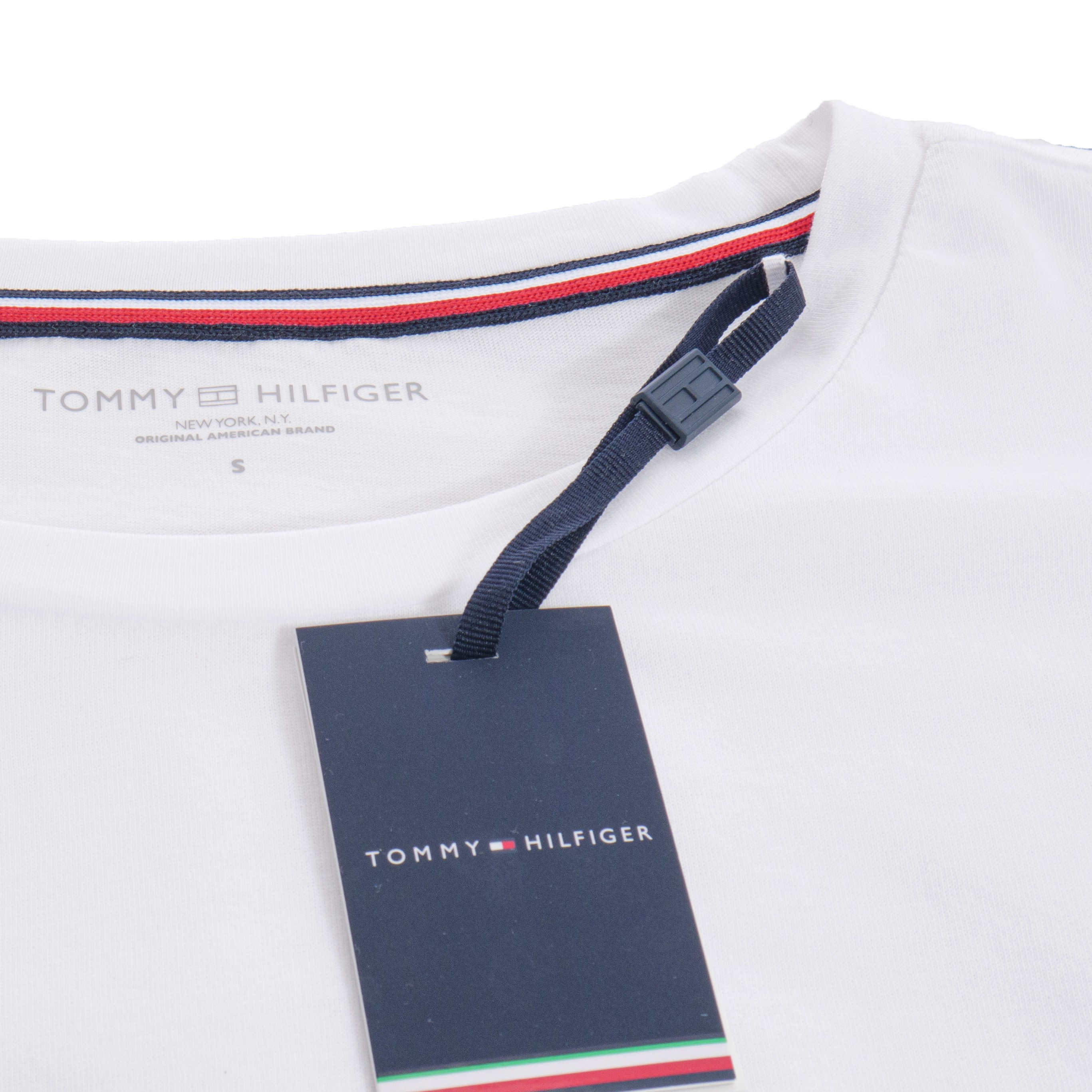 Ejecutante mar Mediterráneo límite Camiseta Tommy 85 con logo con la firma - blanco - Tommy Hilfiger :...