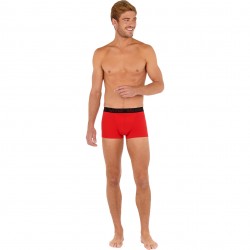  2-pack boxer briefs HO1 Boxerlines - red and black - HOM 400405-D045 