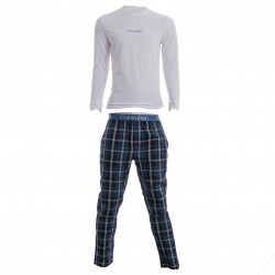  Hosen-pyjama-set Modern Structure - Weiß - CALVIN KLEIN *NM2184E-1MT 