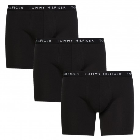  Essential 3er-Pack Boxer-Slips Tommy - schwarz - TOMMY HILFIGER UM0UM02204-0TE 