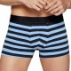  Grey Striped Boxer Shorts - EDEN PARK E201E41-BL009 