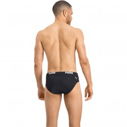  Slip de bain PUMA Swim Logo - noir - PUMA 100000026-200 