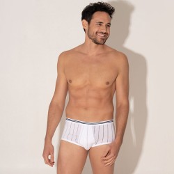  Slip taille haute ouvert Coton mercerisé Eminence - blanc - EMINENCE 0101-0094 