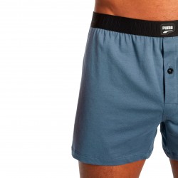  2er-Pack PUMA Loose Fit Jersey-Boxershorts – Blau und Schwarz - PUMA 701219367-003 