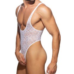  Bodysuit string Flowery Lace - blanc - ADDICTED AD1114-C01 