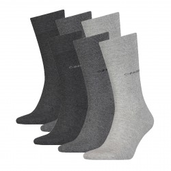  Set of 3 pairs of Calvin Klein - grey socks - CALVIN KLEIN 701218710-004 