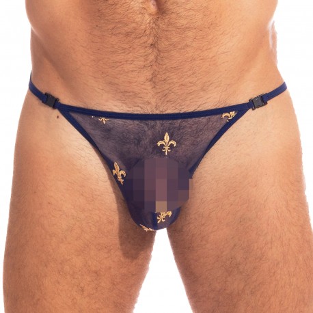  Charlemagne Navy - String Striptease - L'HOMME INVISIBLE MY83-CLM-049 