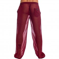  Chantilly - Pantalon transparent rouge - L'HOMME INVISIBLE HW144-CHA-009 