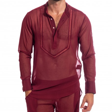  Chantilly Red - Tunic Shirt - L'HOMME INVISIBLE HW143-CHA-009 