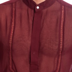  Chantilly Red - Tunic Shirt - L'HOMME INVISIBLE HW143-CHA-009 