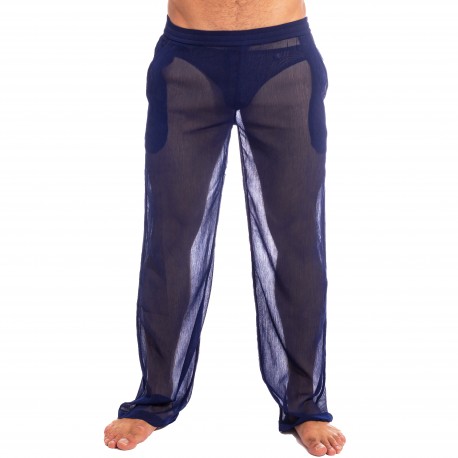  Chantilly Navy - Pantalones - L'HOMME INVISIBLE HW144-CHA-049 