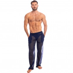  Chantilly Navy Blue - Lounge Pants - L'HOMME INVISIBLE HW144-CHA-049 
