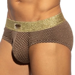  Slip luxury - marron - ES COLLECTION UN560-C13 