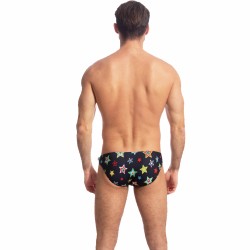  Psychedelic Stars - Mini briefs - L'HOMME INVISIBLE UW22-ST1 