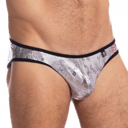  Silver Python - Mini Slip - L'HOMME INVISIBLE MY44-PYT-SI1 