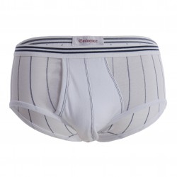  Slip taille haute ouvert Coton mercerisé Eminence - blanc - EMINENCE 0101-0094 