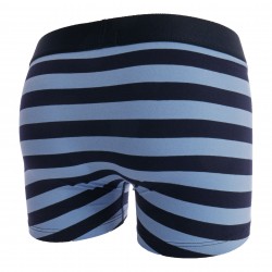  Grey Striped Boxer Shorts - EDEN PARK E201E41-BL009 