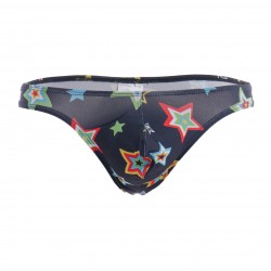  Psychedelic Stars - String Bikini - L'HOMME INVISIBLE UW11-ST1 