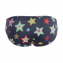  Psychedelic Stars - String Bikini - L'HOMME INVISIBLE UW22-ST1 