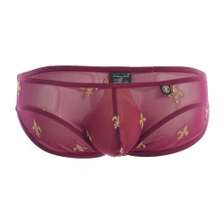  Charlemagne Red - Mini Briefs - L'HOMME INVISIBLE UW30-CLM-008 