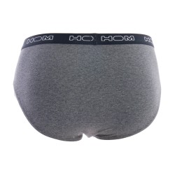  Set di 3 slip HOM boxerlines - grigio, navy e nero - HOM 402467-V002 