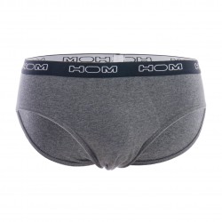  Set of 3 HOM Boxerlines briefs - grey, navy and black - HOM 402467-V002 