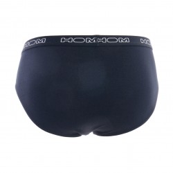  Set di 3 slip HOM boxerlines - grigio, navy e nero - HOM 402467-V002 