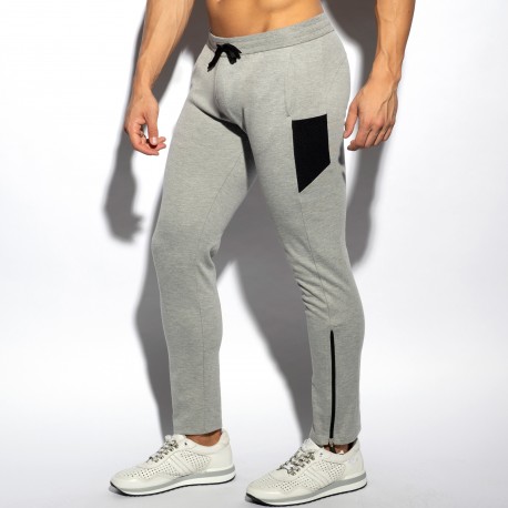  Pantalon First Class Athletic - gris - ES COLLECTION SP294-C11 