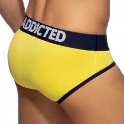  Slip swimderwear - jaune - ADDICTED AD1152-C03 